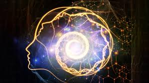 Why Am I Spiraling — glowing human brain silhouette showing anxiety and spiraling thoughts mental health concept